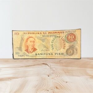 Philippine 10 Piso Banknote